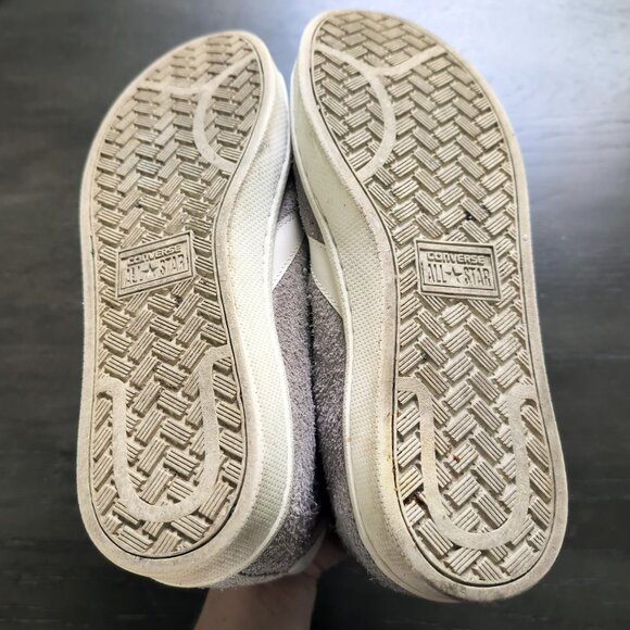 Converse Pro Leather 76 Vintage Suede High Top Sneaker 155336C Grey Size 11 - Picture 7 of 13